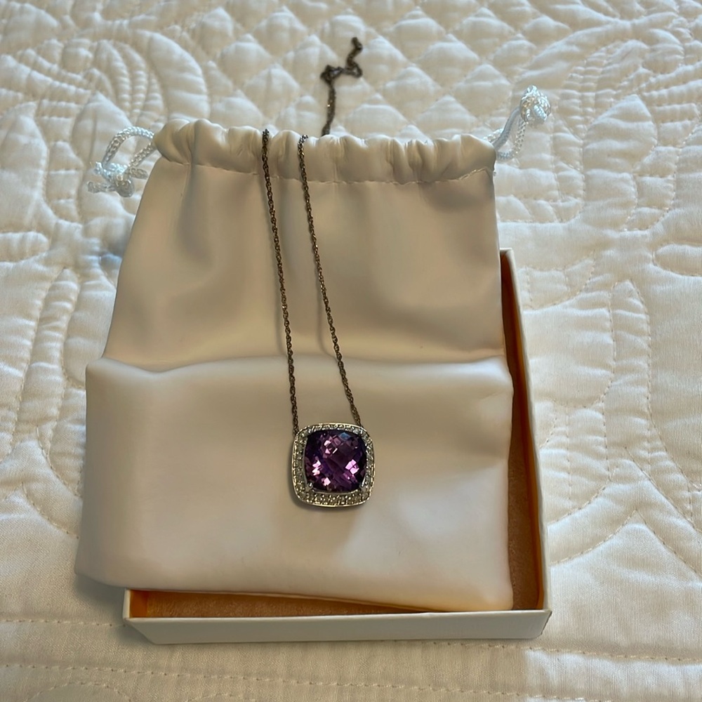 Purple Necklace